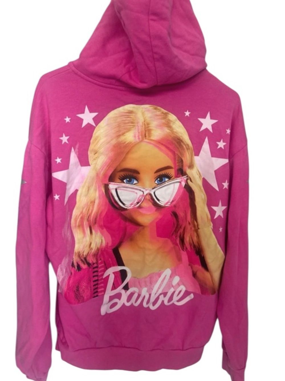 Barbie Y2K Graphic Pink Stars Graphic Hoodie